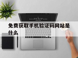 免费获取手机验证码网站是什么