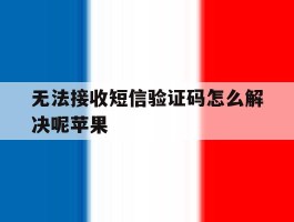 无法接收短信验证码怎么解决呢苹果