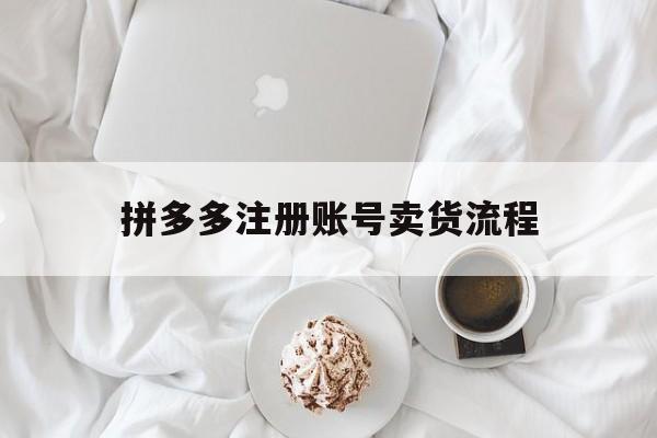 拼多多注册账号卖货流程