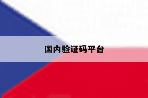 国内验证码平台 国内验证码平台